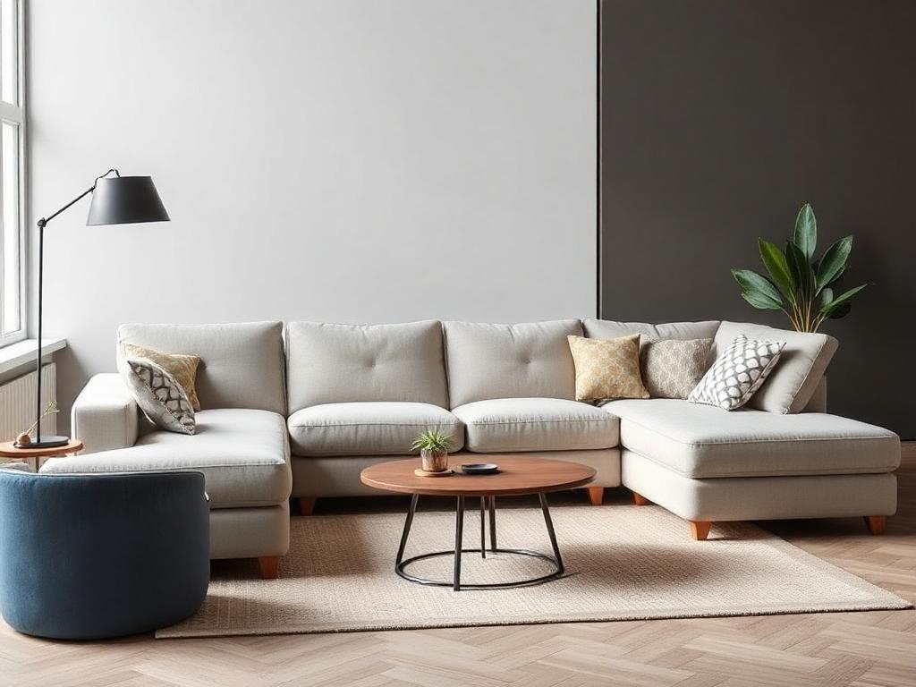 Les canapés d'angle, c'est fini : voici les nouvelles formes de sofa qui vont être tendance en 2025