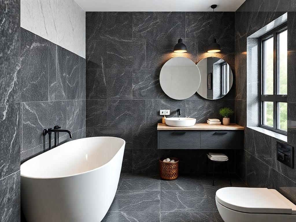 Les carreaux de métro et le terrazzo, c'est fini : voici le nouveau revêtement tendance dans la salle de bain en 2025